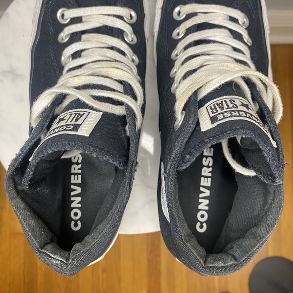 Converse Chuck Taylor All Star 2 Shoes Womens Size 8 Black Mid Top Sneakers - Picture 8 of 10